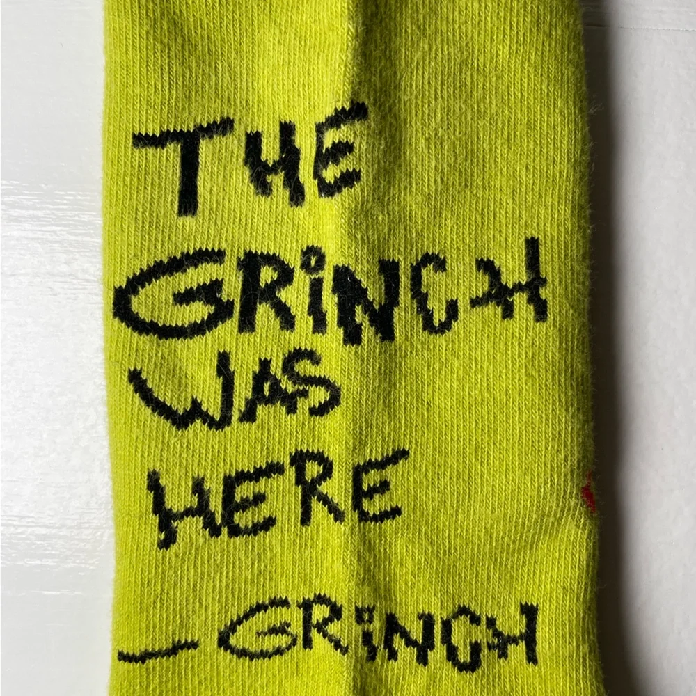 McDonald’s Grinch Socks in Green - Picture 3 of 5